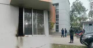 কুষ্টিয়ায় নির্বাচন অফিসে দুর্বৃত্তদের আগুন, পুড়েছে নথি